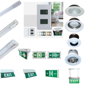 CÔNG TẮC - Ổ CẮM - ĐÈN CHIẾU SÁNG